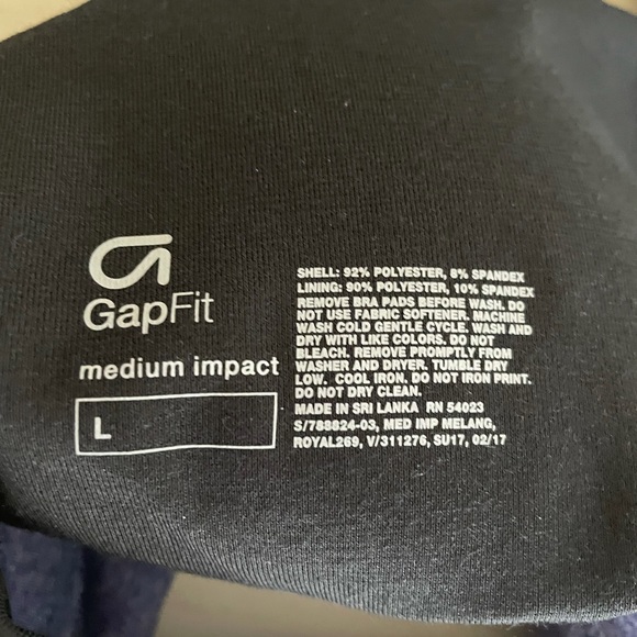 Gapfit Workout Bra size L - Picture 8 of 8